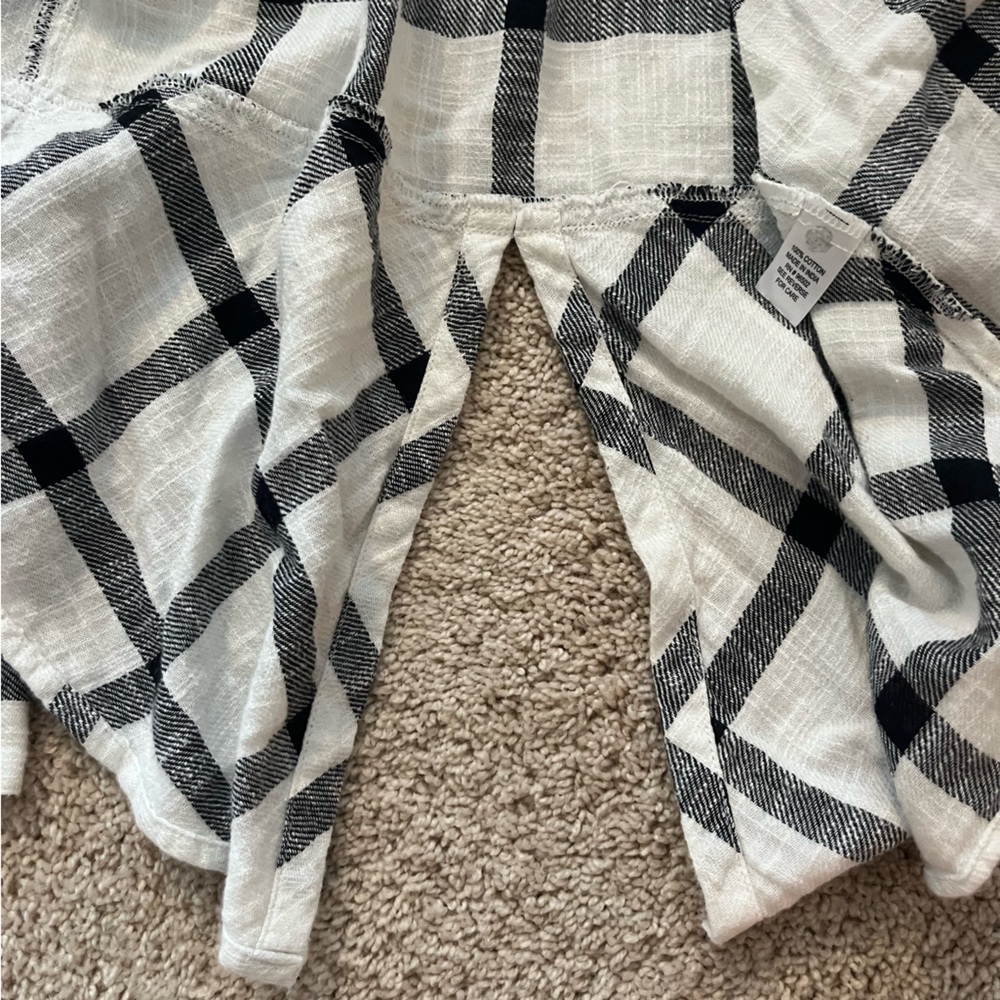 Flannel with Split back